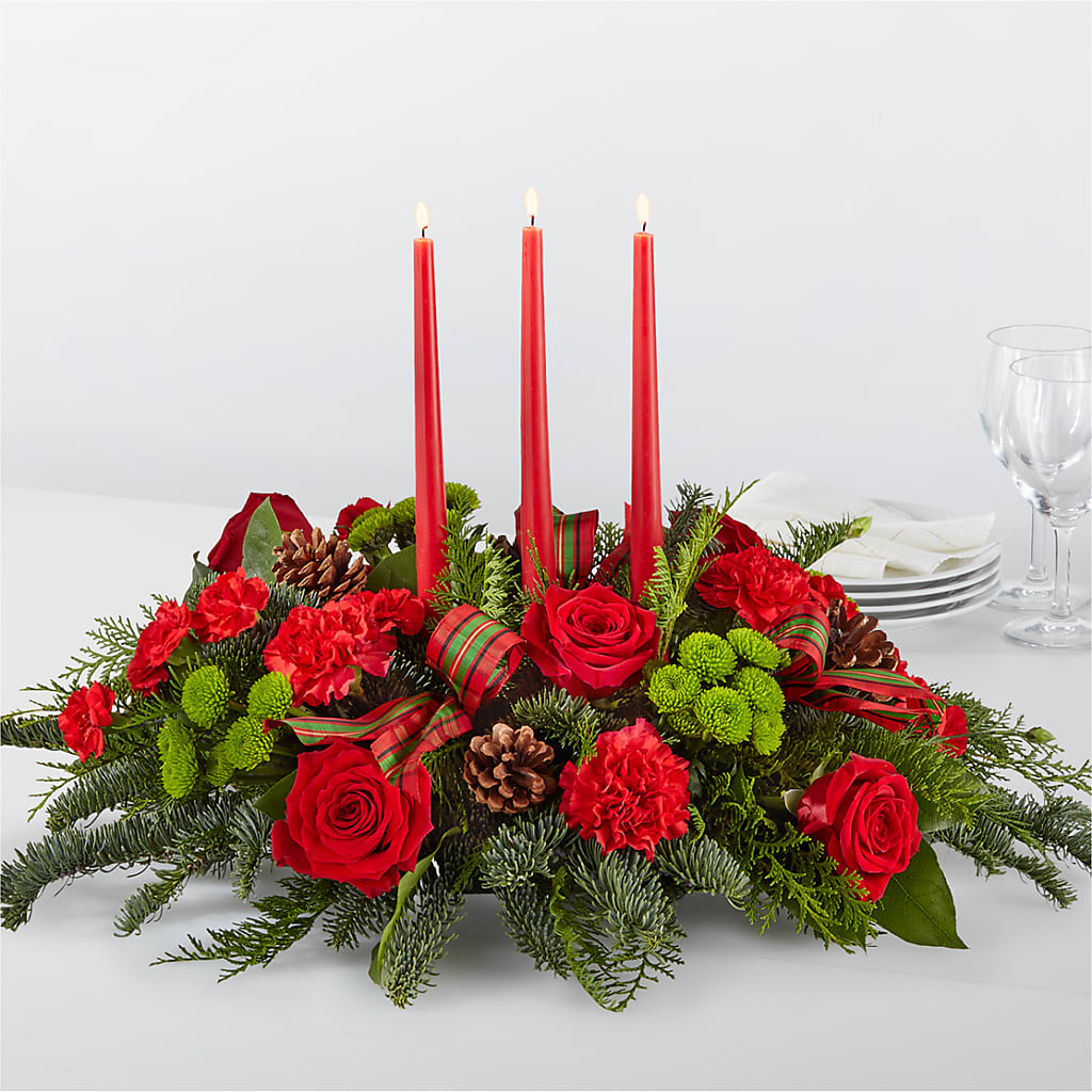 By the Candlelight Centerpiece – ROWLEE'S BUDS, Los Osos CA