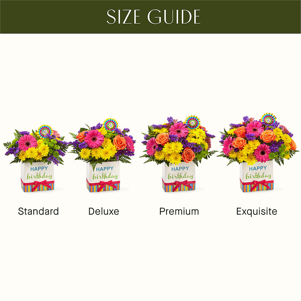 Birthday Brights Bouquet – ROWLEE'S BUDS, Los Osos CA