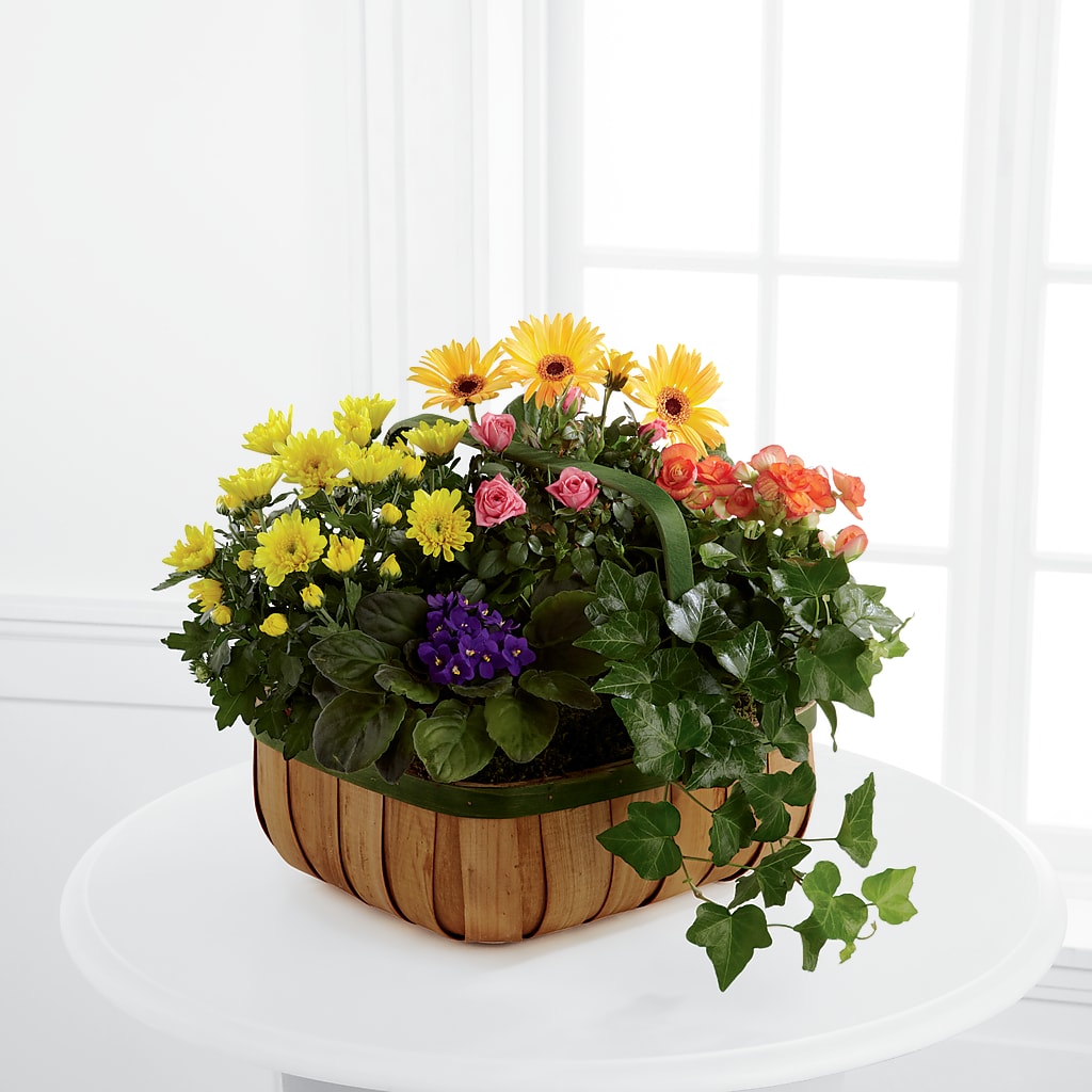 Gentle Blossoms Basket – ROWLEE'S BUDS, Los Osos CA