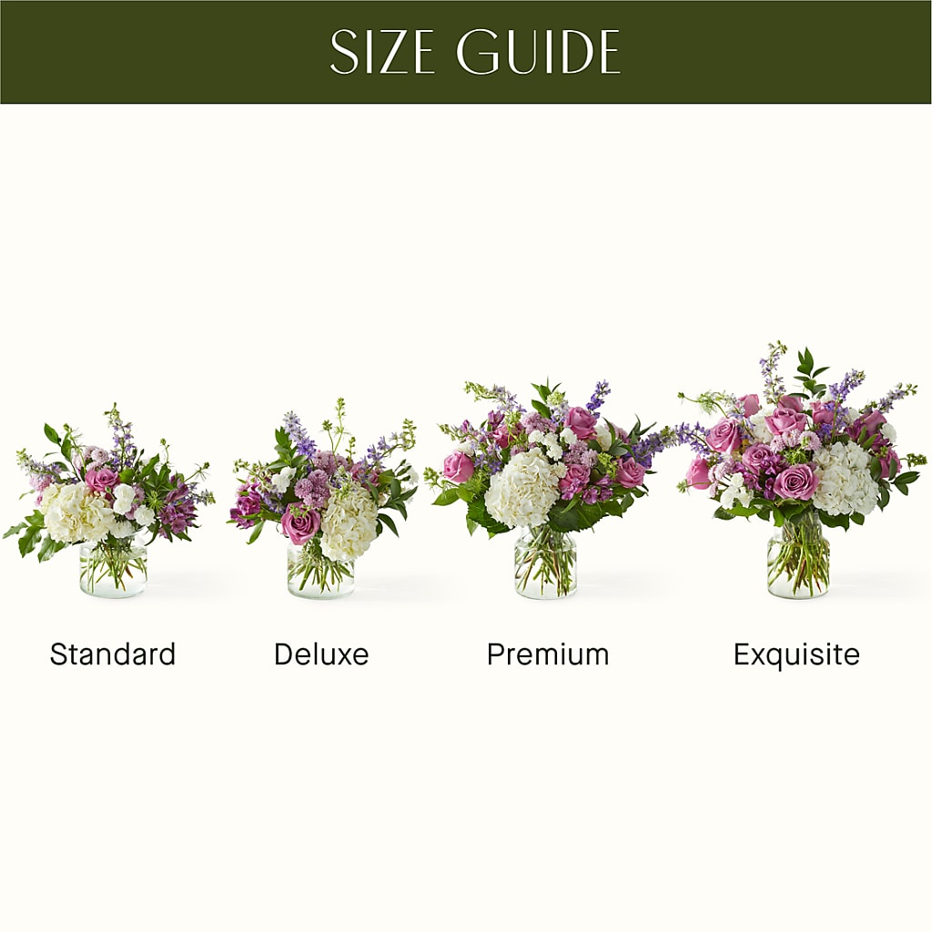 Violet Caress Bouquet – ROWLEE'S BUDS, Los Osos CA
