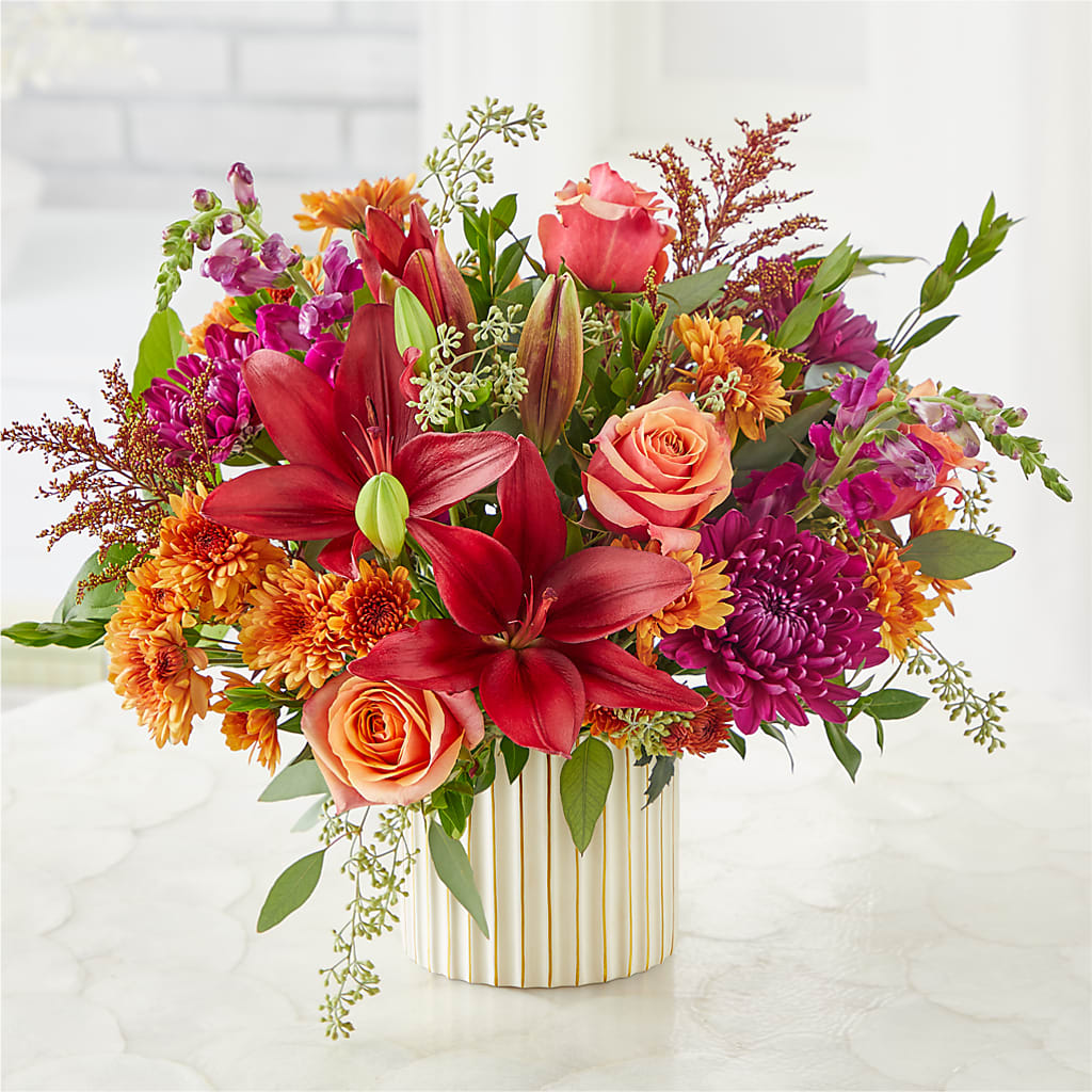 Burgundy Landscape Bouquet – ROWLEE'S BUDS, Los Osos CA