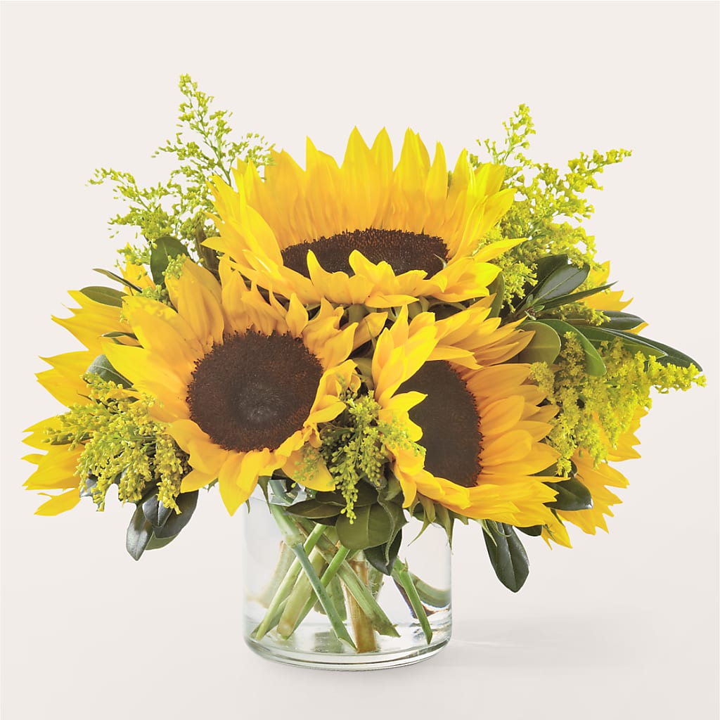 Beaming Sunflower Bouquet – ROWLEE'S BUDS, Los Osos CA