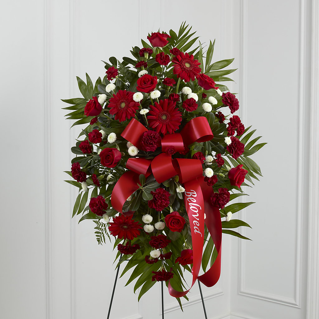 Treasured Memories Standing Spray – ROWLEE'S BUDS, Los Osos CA