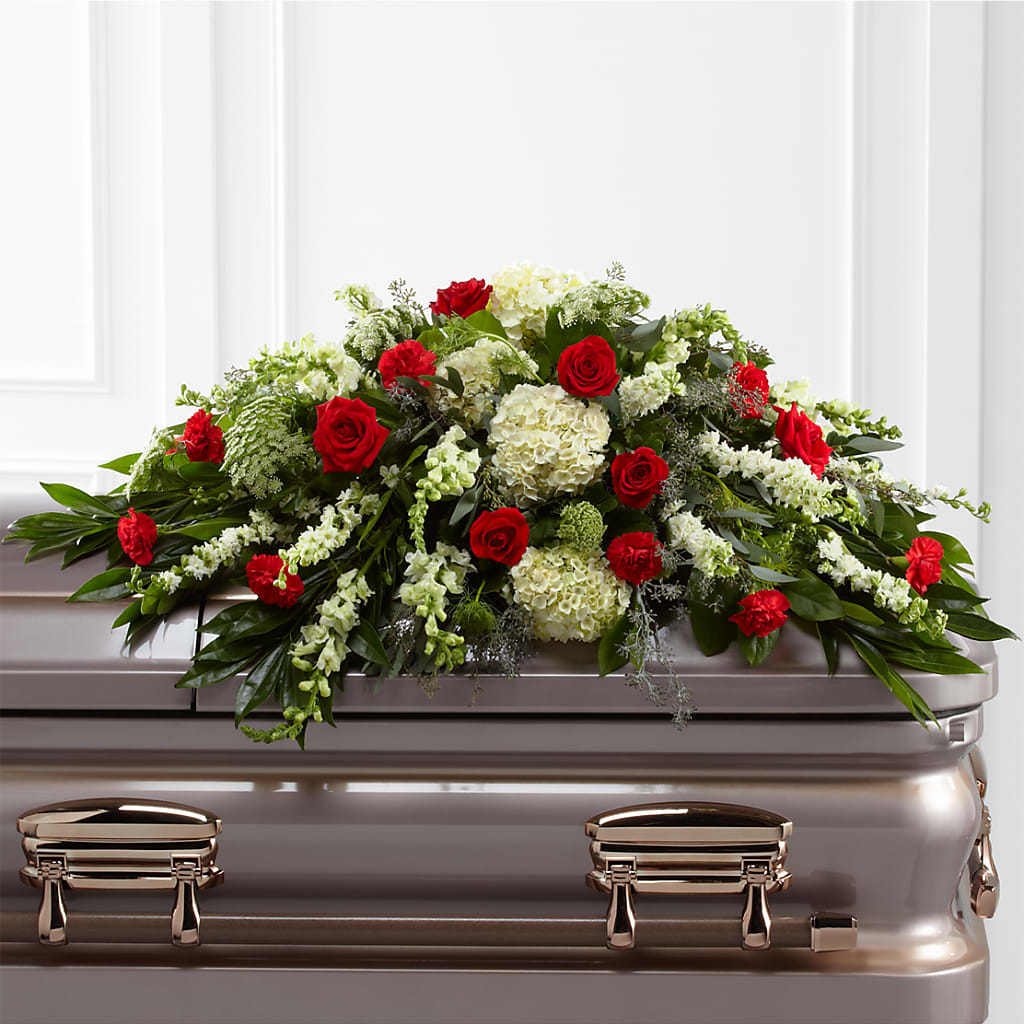 Sincerity Casket Spray – ROWLEE'S BUDS, Los Osos CA