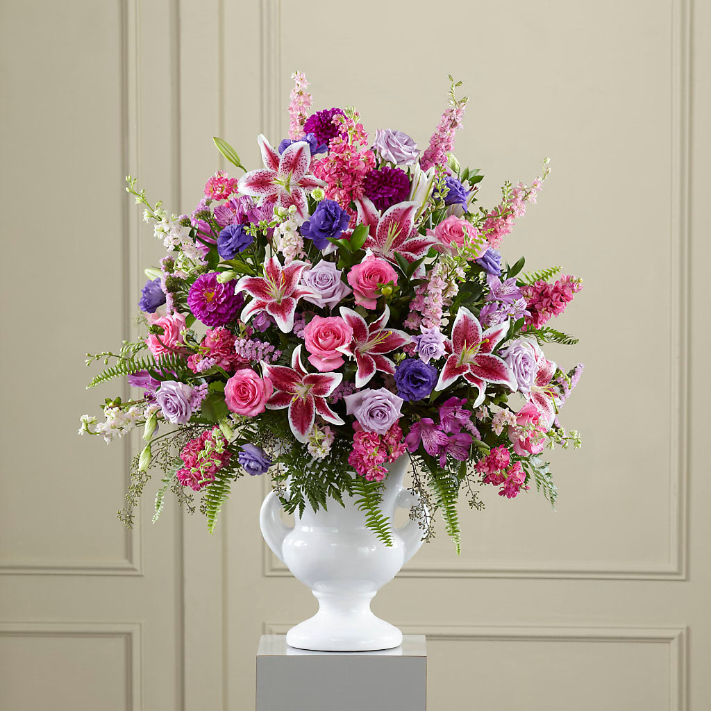 Peaceful Tribute Arrangement – ROWLEE'S BUDS, Los Osos CA