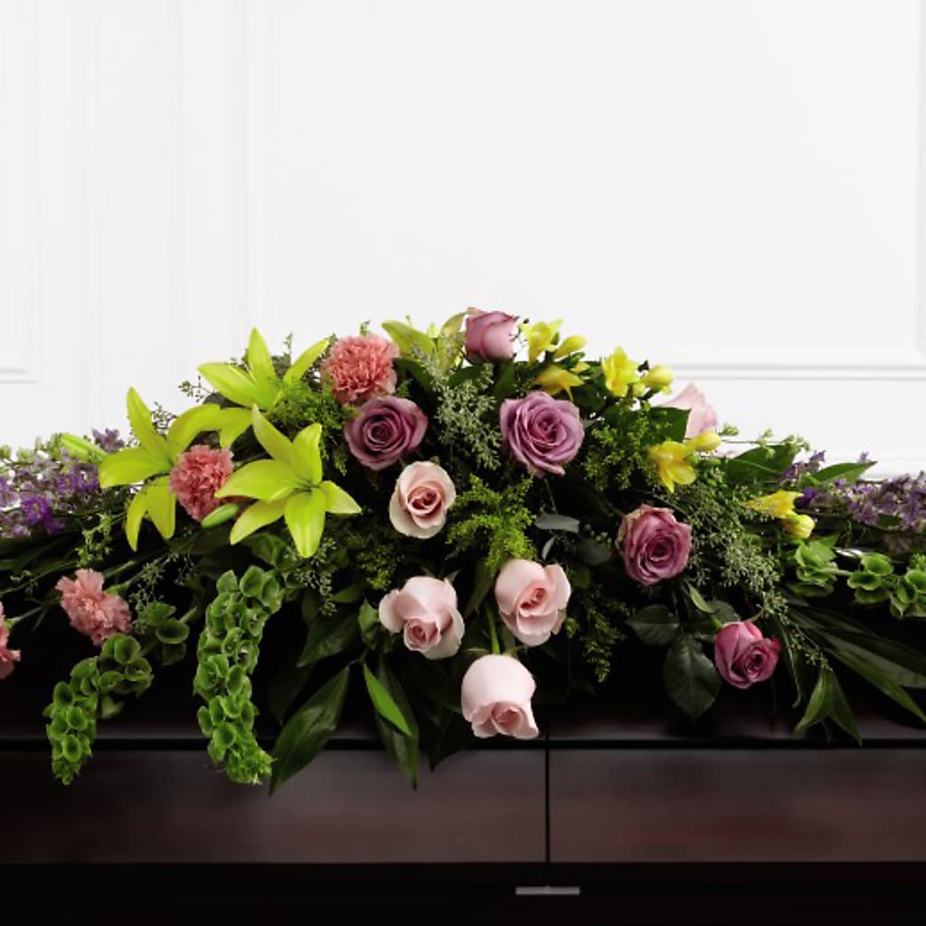 Forever Beloved Casket Spray – ROWLEE'S BUDS, Los Osos CA