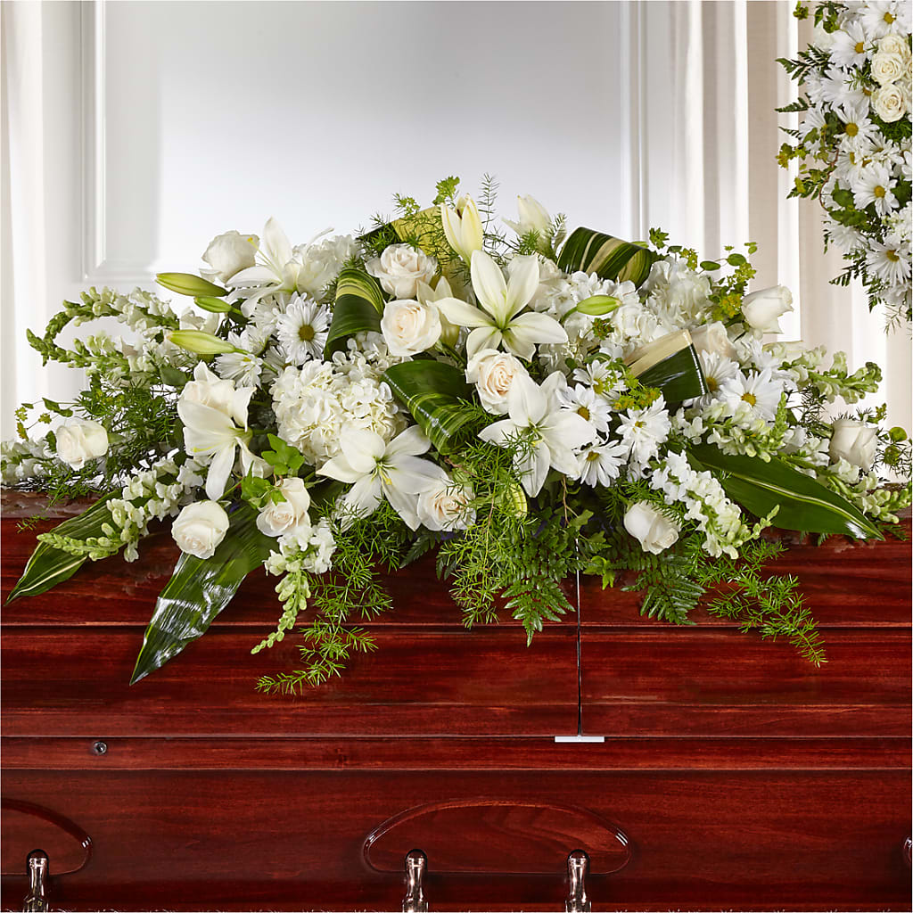 Abundance Casket Spray – ROWLEE'S BUDS, Los Osos CA