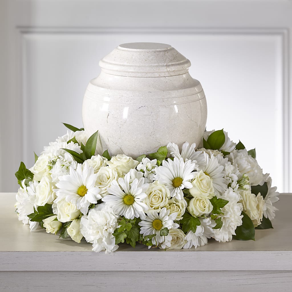 Ivory Gardens Cremation Adornment – ROWLEE'S BUDS, Los Osos CA
