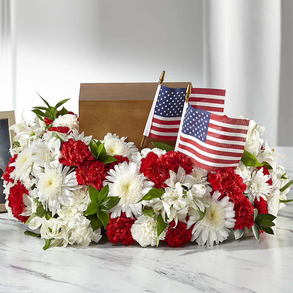 Spirit of Patriotism Cremation Adornment – ROWLEE'S BUDS, Los Osos CA