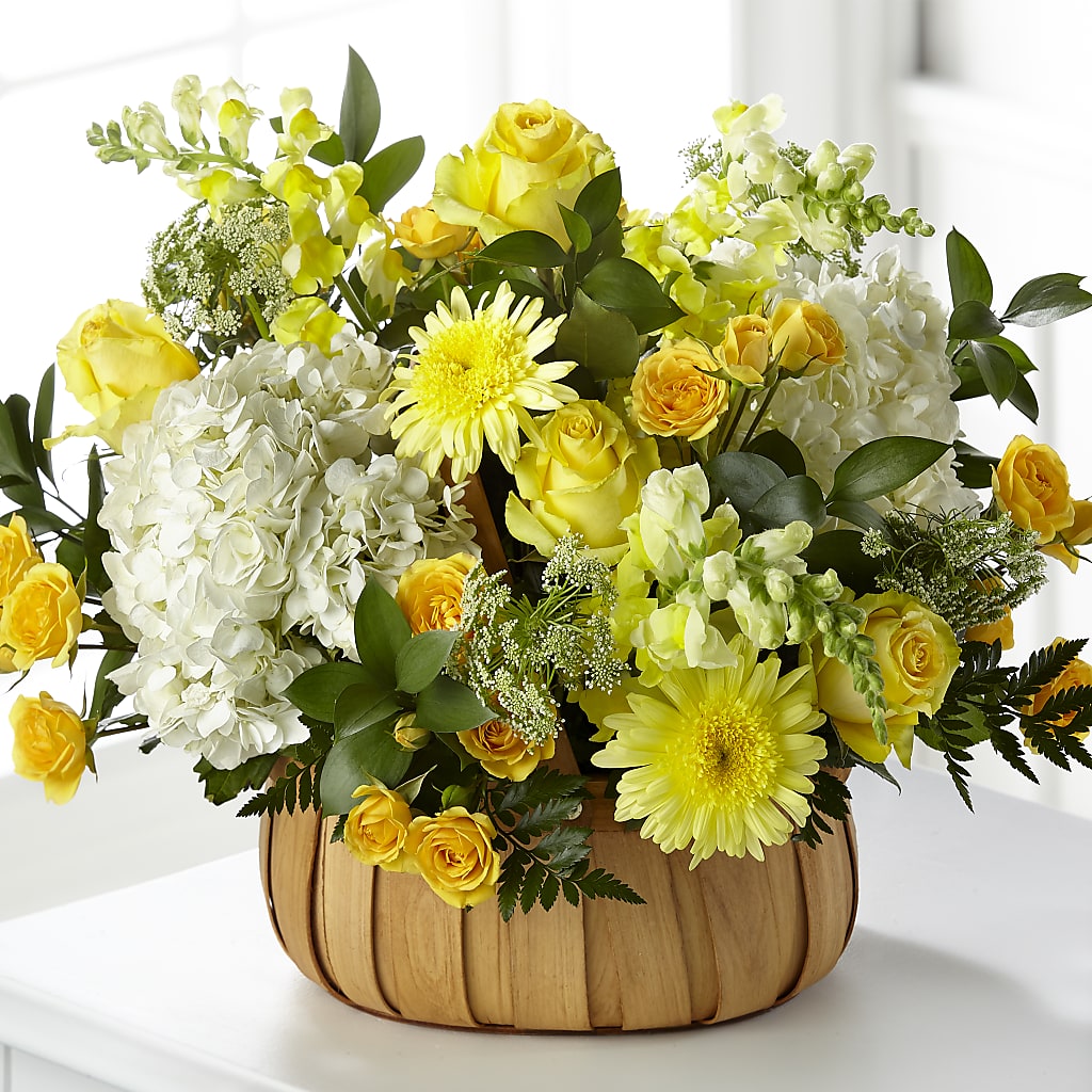Rustic Remembrance Basket – ROWLEE'S BUDS, Los Osos CA