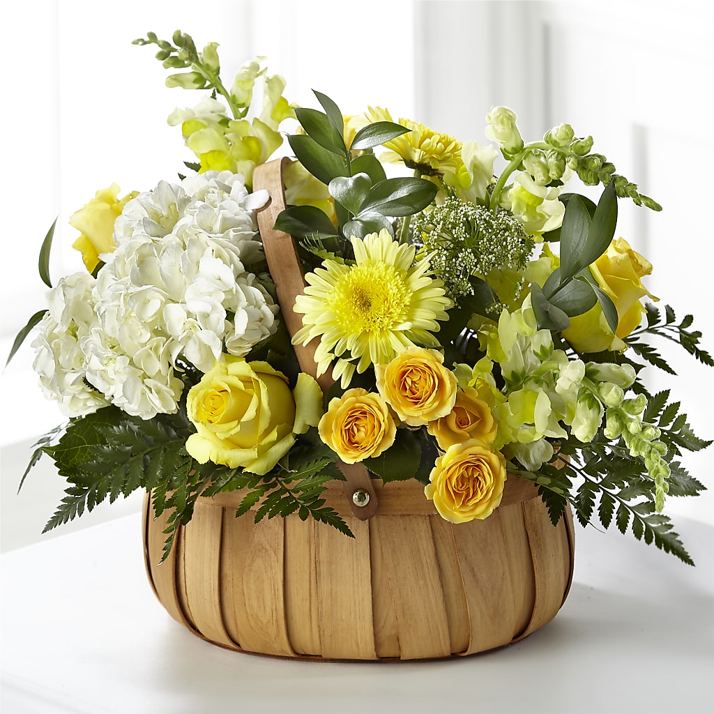 Rustic Remembrance Basket – ROWLEE'S BUDS, Los Osos CA