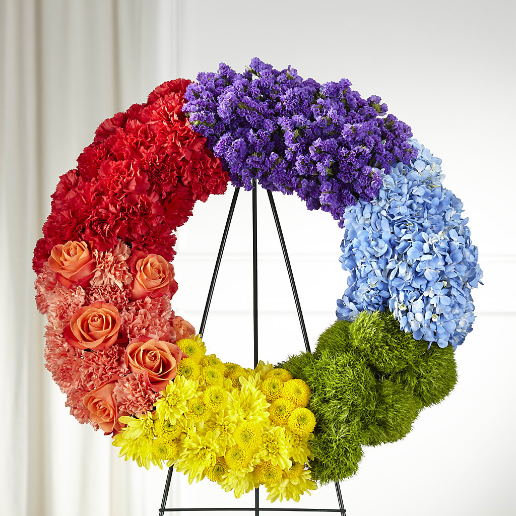 Circle of Love Wreath – ROWLEE'S BUDS, Los Osos CA