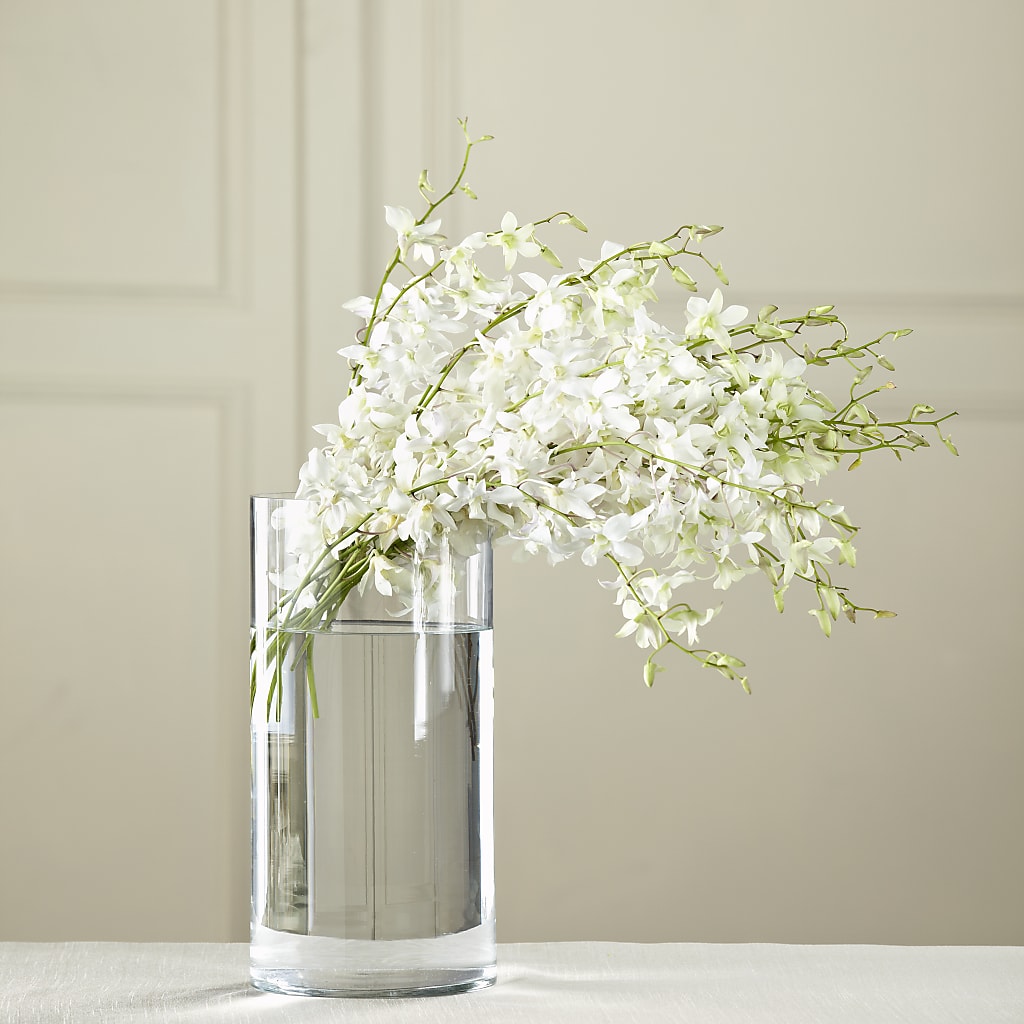 White Dendrobium Bouquet – ROWLEE'S BUDS, Los Osos CA