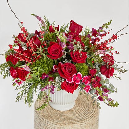 Big Red Bow Bouquet – ROWLEE'S BUDS, Los Osos CA