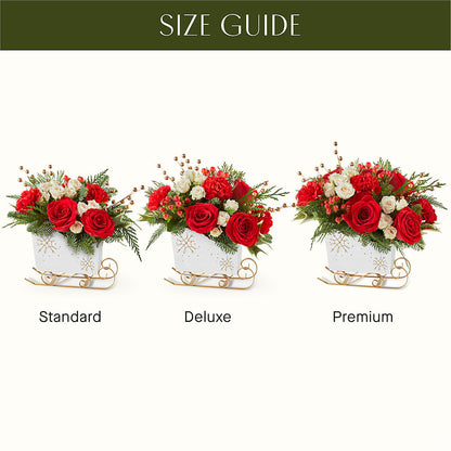 Gone Sledding Bouquet – ROWLEE'S BUDS, Los Osos CA