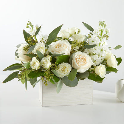 Fresh Linen Box Bouquet – ROWLEE'S BUDS, Los Osos CA