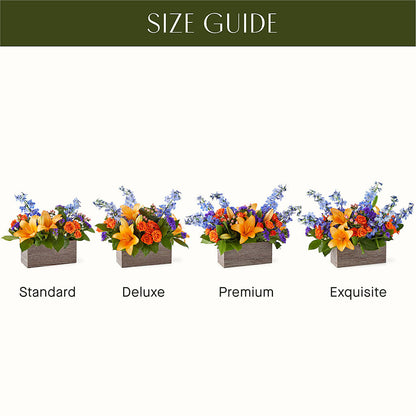 Radiant Citrus Box Bouquet – ROWLEE'S BUDS, Los Osos CA