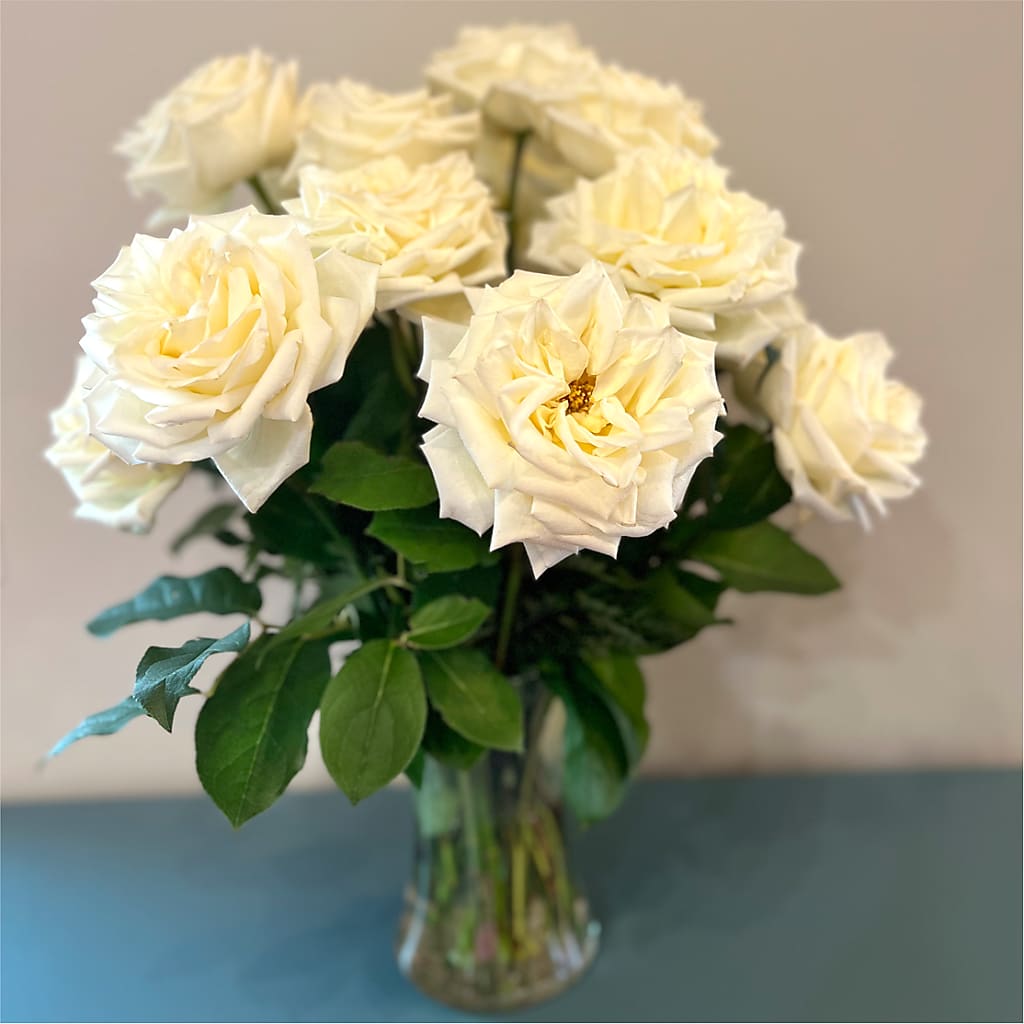 Long Stem Yellow Rose Bouquet – ROWLEE'S BUDS, Los Osos CA
