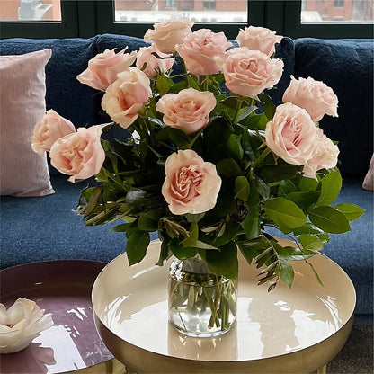 Long Stem Pink Rose Bouquet – ROWLEE'S BUDS, Los Osos CA