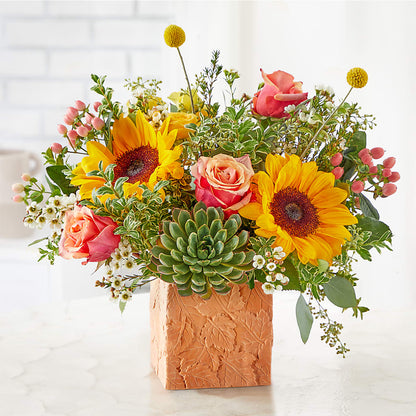 Sunflower Season Bouquet – ROWLEE'S BUDS, Los Osos CA