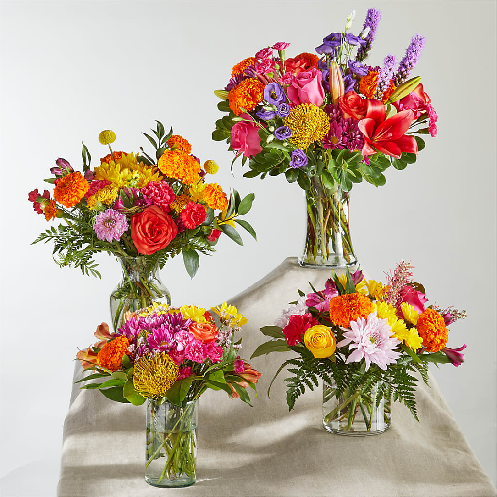 Feast of Color – A Florist Original – ROWLEE'S BUDS, Los Osos CA