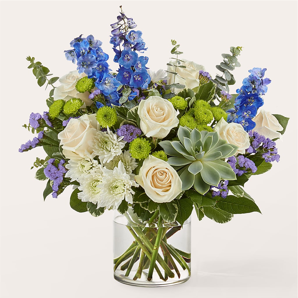 Cerulean Waves Bouquet – ROWLEE'S BUDS, Los Osos CA