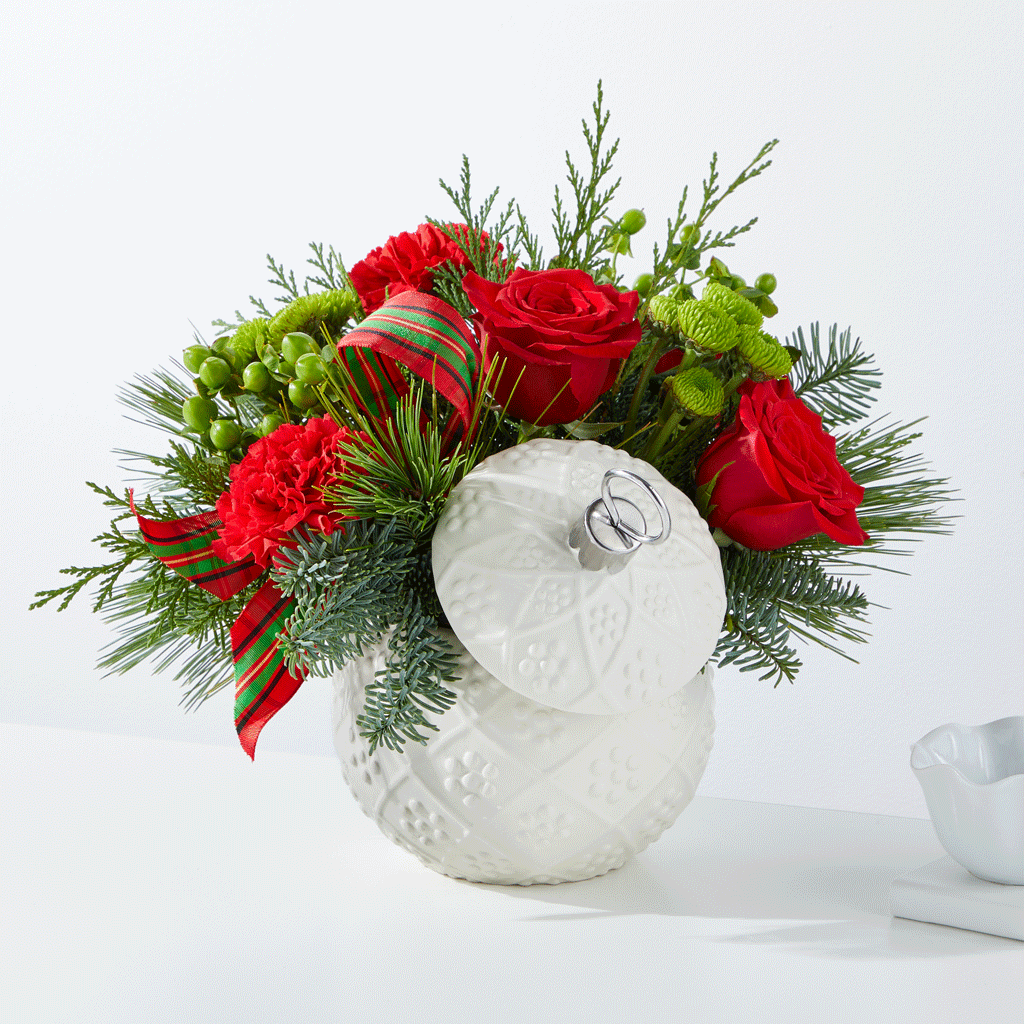Trimming the Tree Bouquet