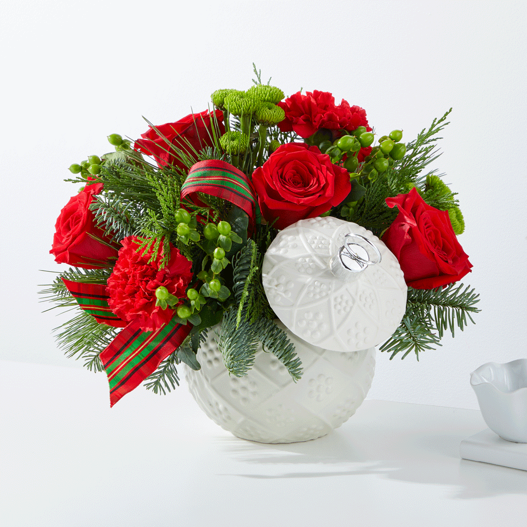 Trimming the Tree Bouquet