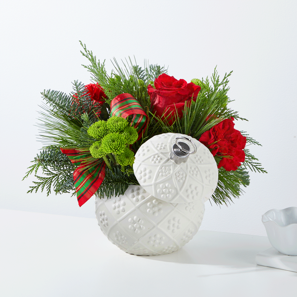 Trimming the Tree Bouquet