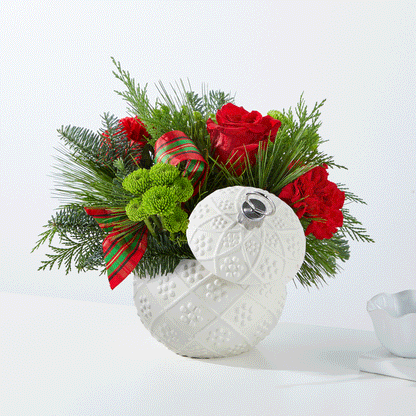 Trimming the Tree Bouquet