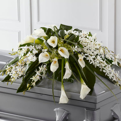Angel Wings Casket Spray – ROWLEE'S BUDS, Los Osos CA