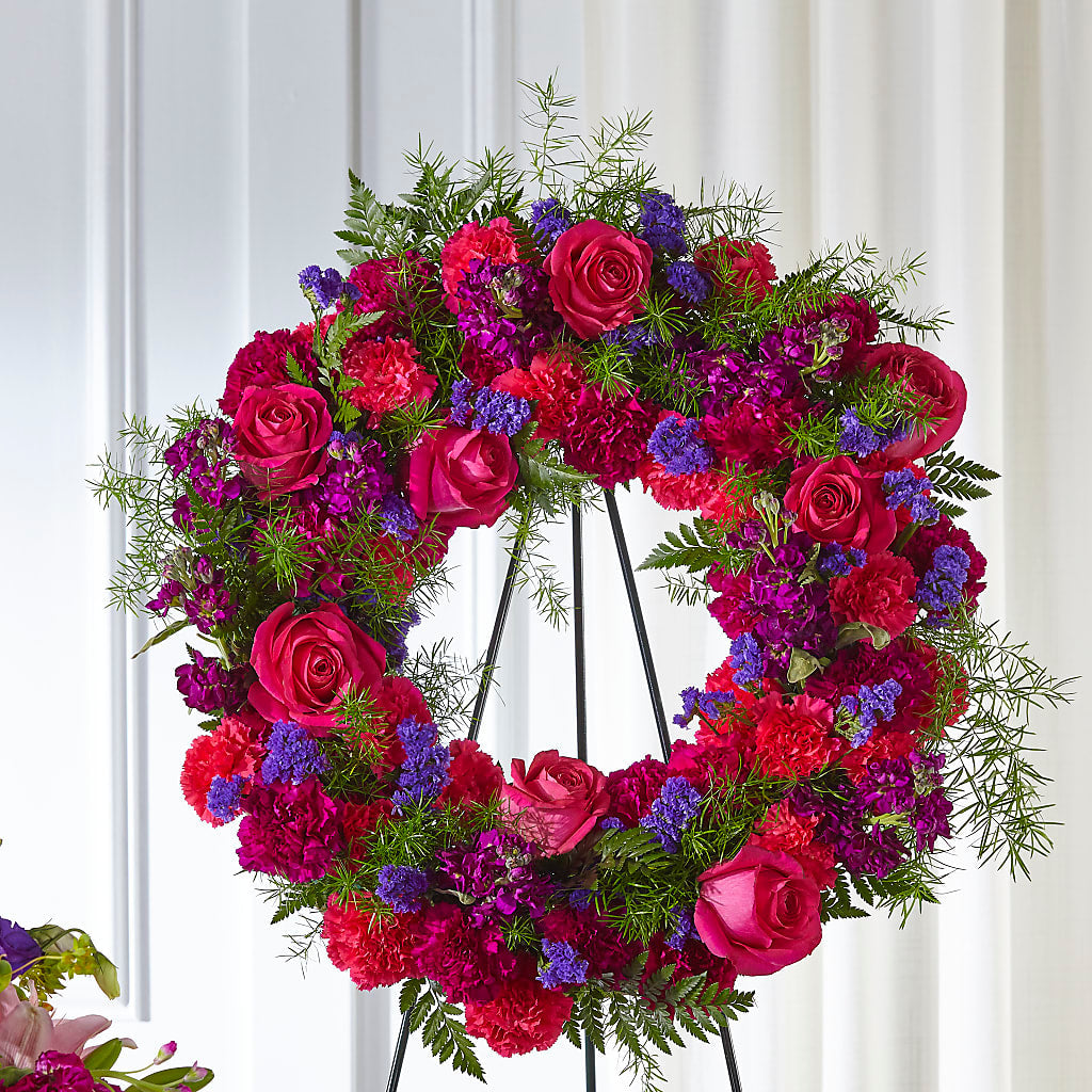 Calming Colors Wreath – ROWLEE'S BUDS, Los Osos CA