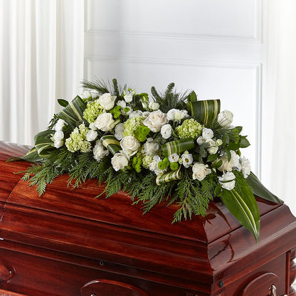 Hopeful Gesture Casket Spray – ROWLEE'S BUDS, Los Osos CA