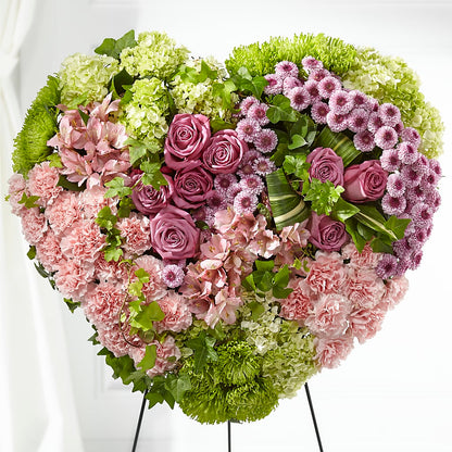 Heartwarming Standing Heart – ROWLEE'S BUDS, Los Osos CA