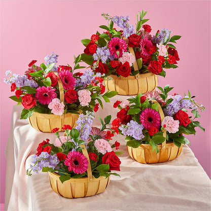 Pink Picnic Basket – ROWLEE'S BUDS, Los Osos CA