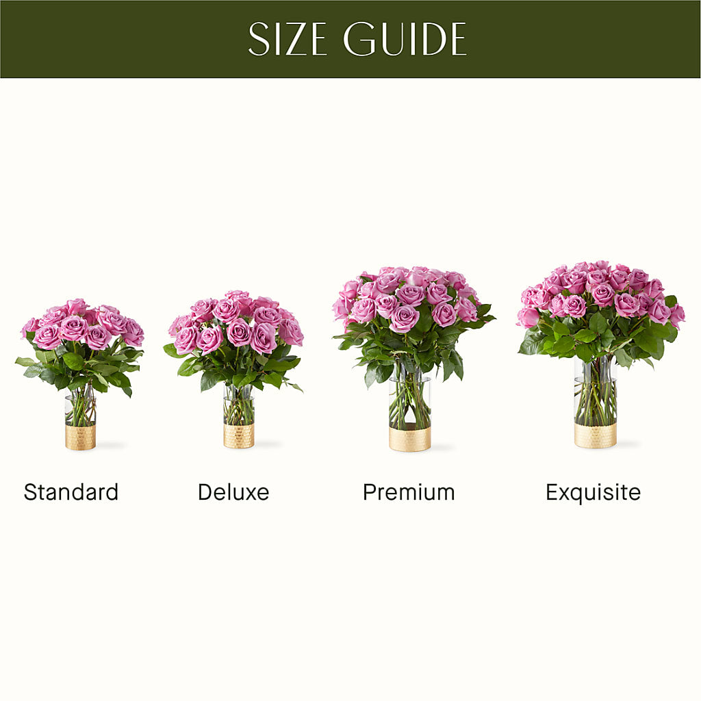 Secret Admirer Lavender Rose Bouquet – ROWLEE'S BUDS, Los Osos CA